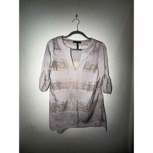 BCBG women’s blouse size S gray